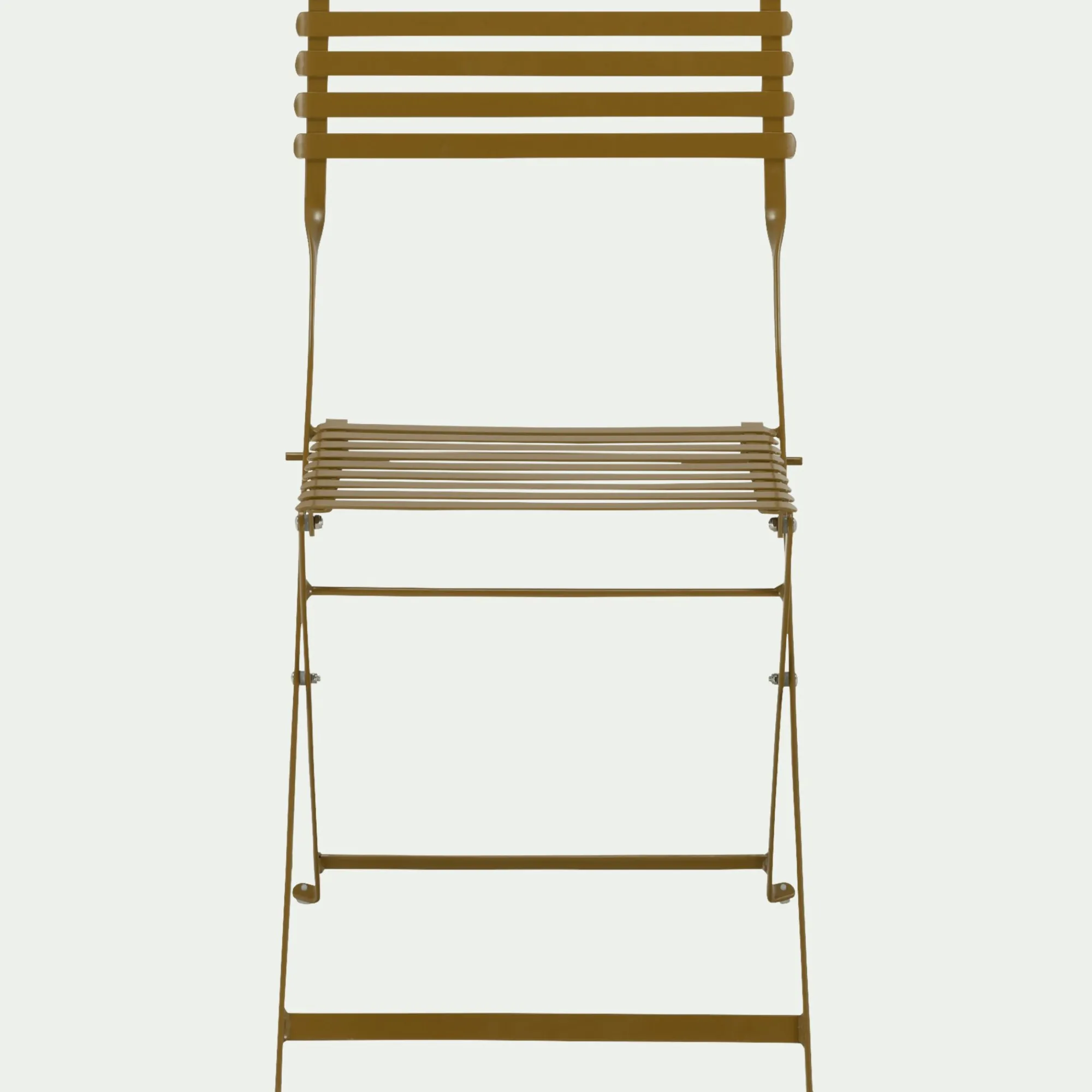 alinea Chaise De Jardin*Chaise de jardin pliante en acier - Jaune alep