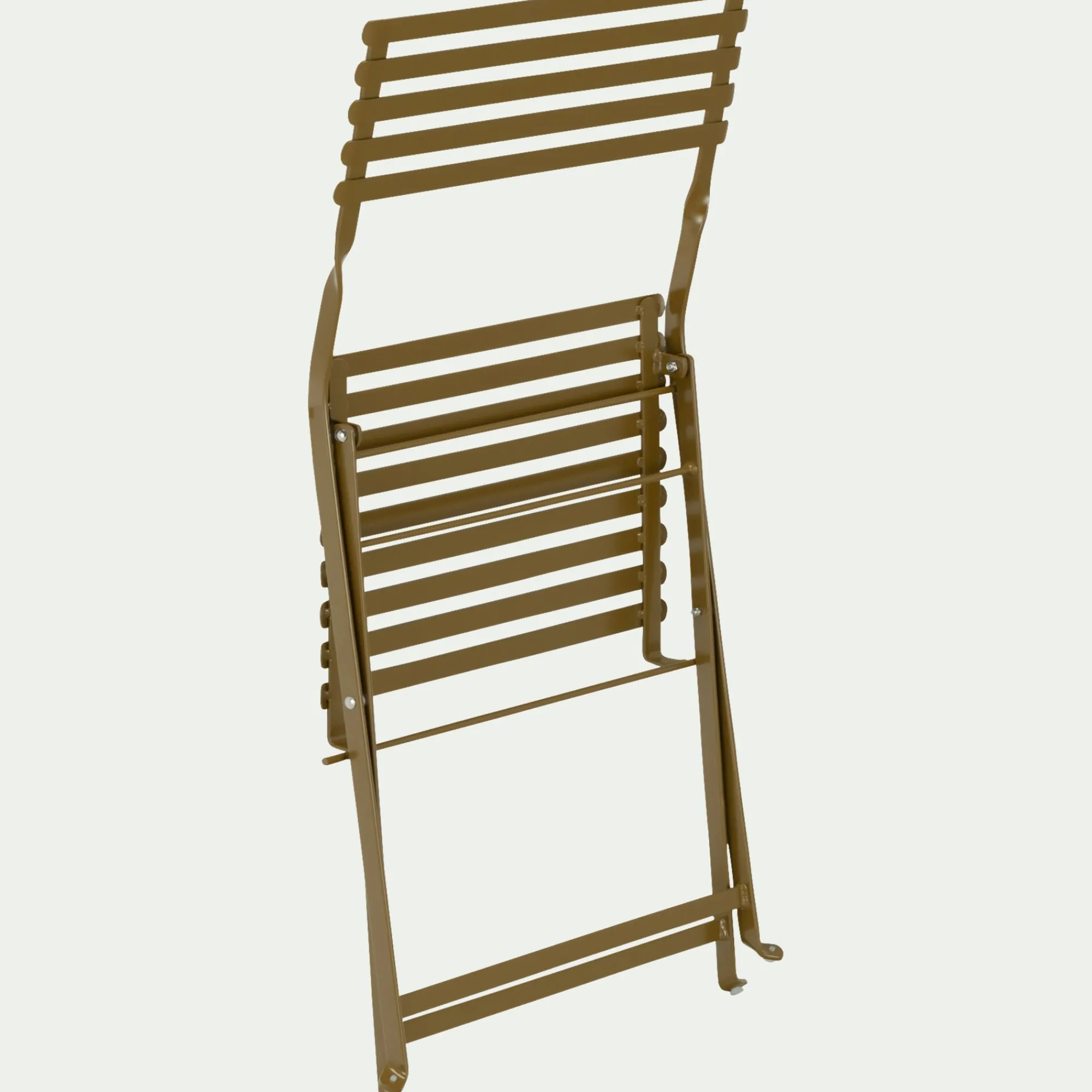 alinea Chaise De Jardin*Chaise de jardin pliante en acier - Jaune alep