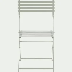 alinea Chaise De Jardin*Chaise de jardin pliante en acier - olivier Vert