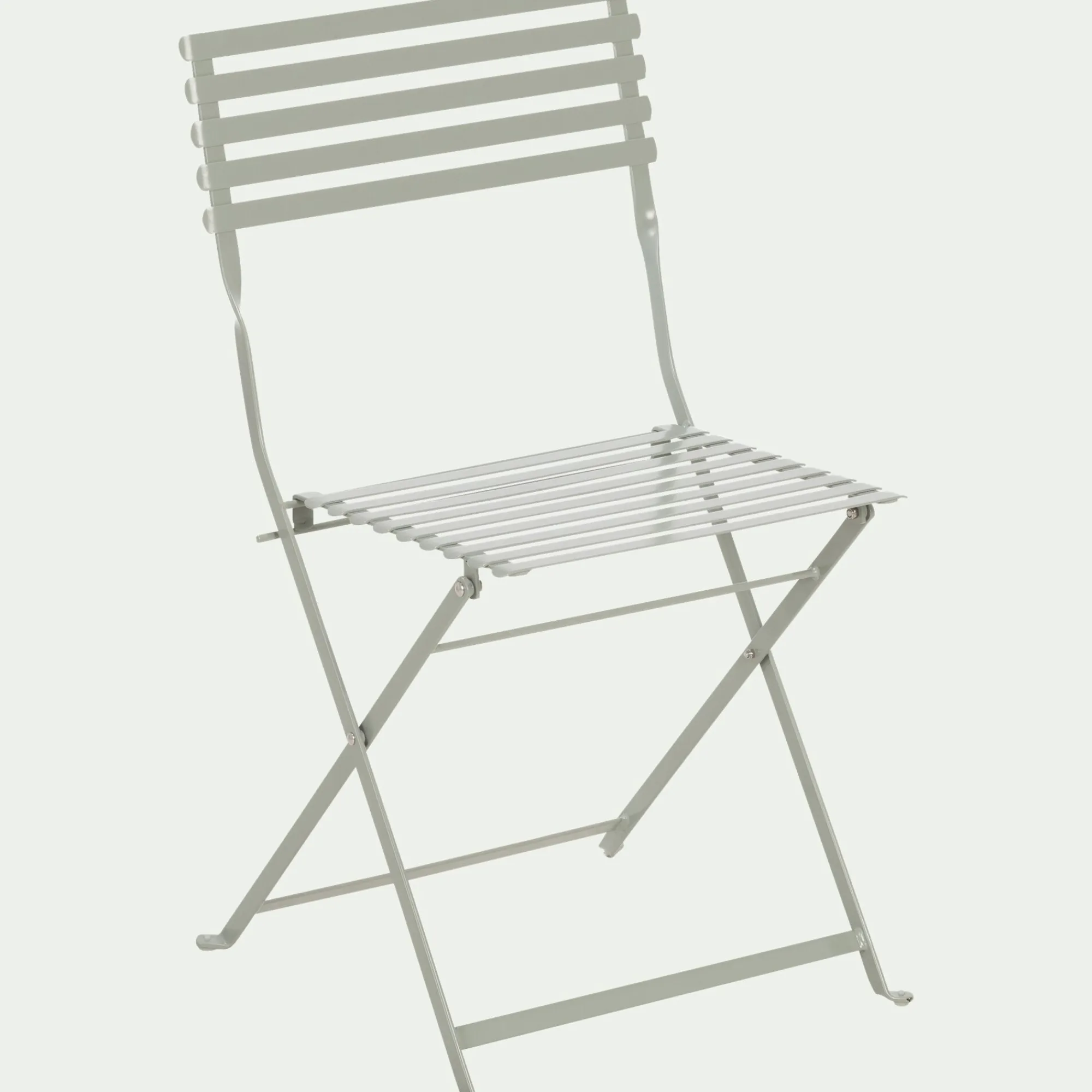 alinea Chaise De Jardin*Chaise de jardin pliante en acier - olivier Vert