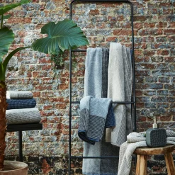 alinea Porte-Serviette|Accessoire De Salle De Bain*Échelle porte-serviettes en métal - Noir