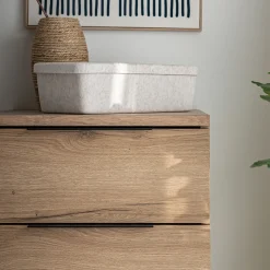alinea Commode & Chiffonnier*Chiffonnier 4 tiroirs en bois - Bois clair