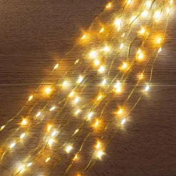 alinea Guirlande De Noël*Chute lumineuse L1,80m - Doré