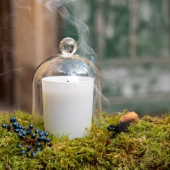 alinea Décoration À Poser|Décoration De La Table De Noël*Cloche à bougie en verre - H14cm Transparent