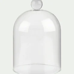 alinea Décoration À Poser|Décoration De La Table De Noël*Cloche à bougie en verre - H14cm Transparent