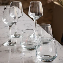 alinea Verre À Pied|Verre À Vin*Coffret de 6 verres à vin 29,5cl - Transparent