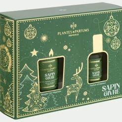 alinea Coffret Parfum D'Ambiance|Parfum D'Ambiance*Coffret senteur Sapin Givré Vert