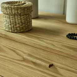 alinea Commode & Chiffonnier*Commode 3 tiroirs en bois - Bois clair