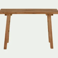 alinea Console|Meuble D'Entrée*Console en bois recyclé - L120xl30xH80cm Bois foncé