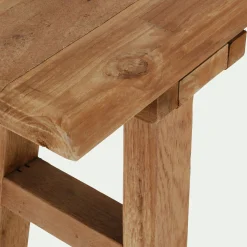 alinea Console|Meuble D'Entrée*Console en bois recyclé - L120xl30xH80cm Bois foncé