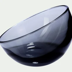 alinea Vaisselle Petit Déjeuner|Coupelle*Coupelle à dessert en verre fumé D11cm - Gris