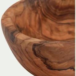alinea Vaisselle Petit Déjeuner|Coupelle*Coupelle apéritive en bois d'olivier D14cm - naturel