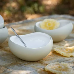 alinea Vaisselle Petit Déjeuner|Coupelle*Coupelle en grès D14cm - ventoux Blanc