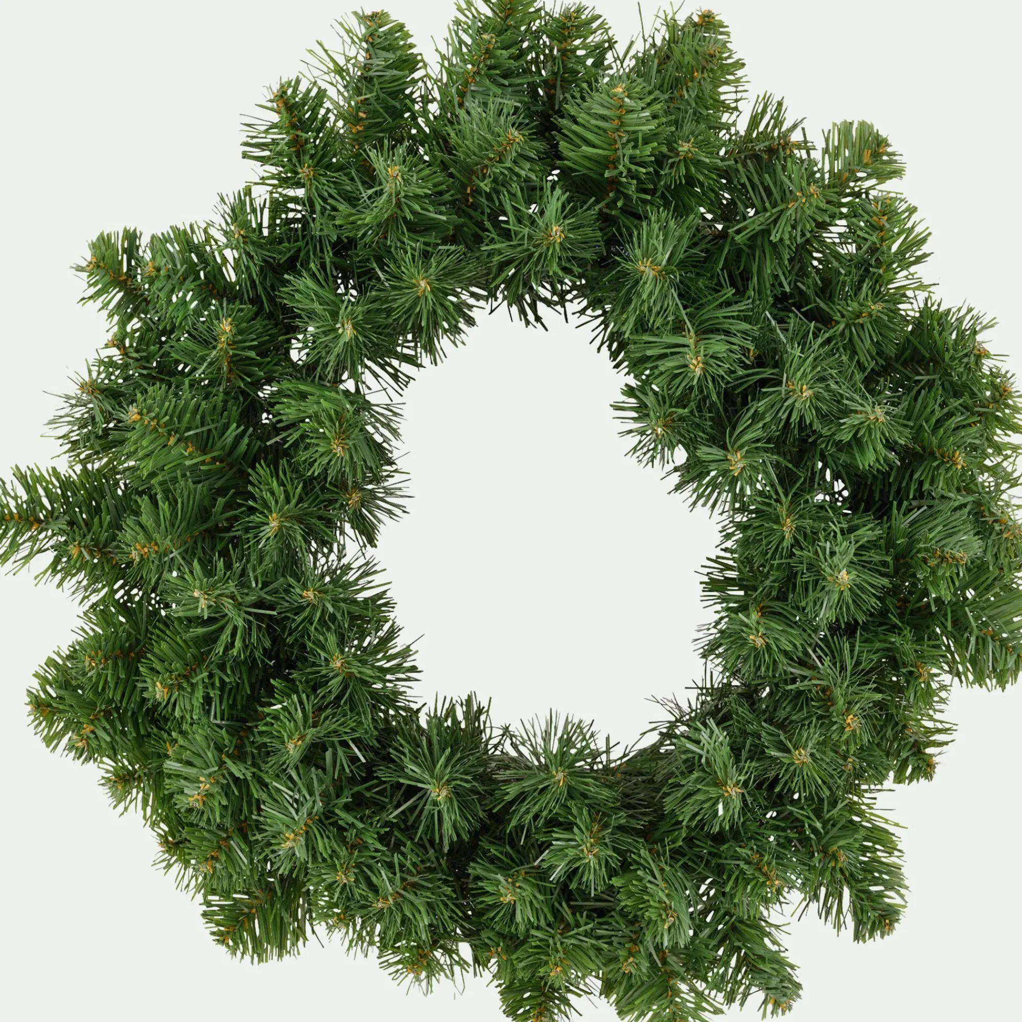 alinea Couronne De Noël*Couronne décorative en pin artificiel - D45cm Vert