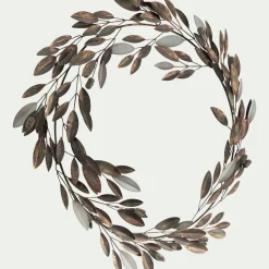 alinea Couronne De Noël*Couronne de Noël en métal D52cm - Marron