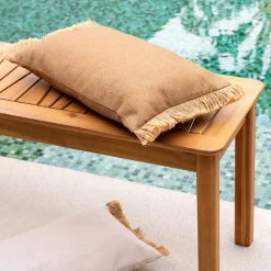 alinea Coussin Exterieur*Coussin de jardin 30x50cm - Jaune alep