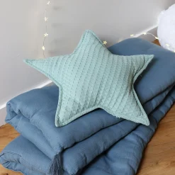 alinea Bureau Enfant|Coussin Enfant*Coussin forme étoile 45x45cm - Bleu