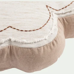 alinea Matelas Enfant|Coussin Enfant*Coussin forme trèfle 35x35cm - Beige