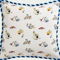 alinea Bureau Enfant|Coussin Enfant*Coussin motif animalier en coton 45x45cm - Blanc