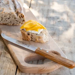 alinea Couteau De Cuisine*Couteau à fromages en inox et bois d'olivier 20,70cm - Naturel