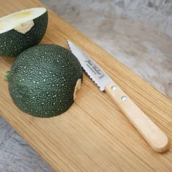 alinea Couteau De Cuisine*Couteau à légumes en inox et bois d'olivier 18cm - Naturel
