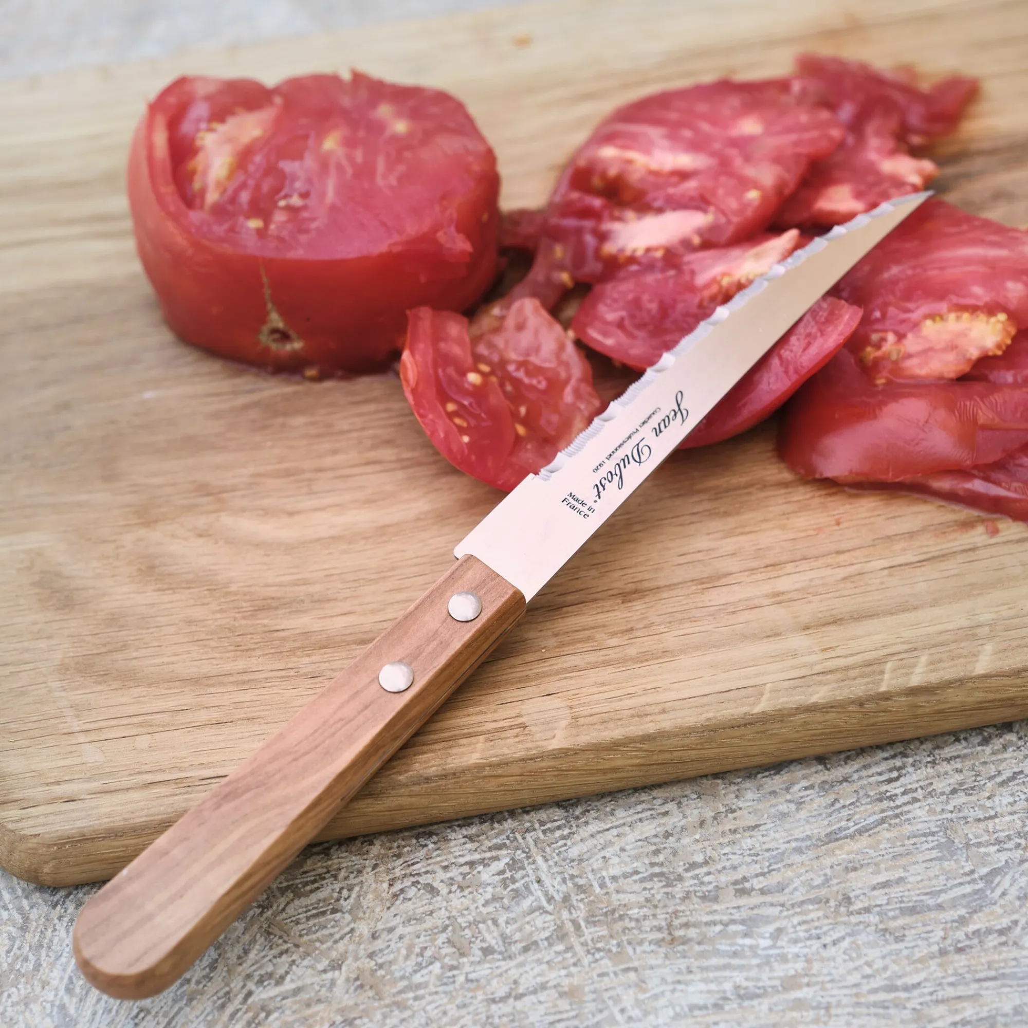alinea Couvert De Table*Couteau à steak en inox et bois d'olivier 23cm - Naturel