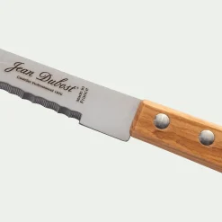 alinea Couvert De Table*Couteau à steak en inox et bois d'olivier 23cm - Naturel