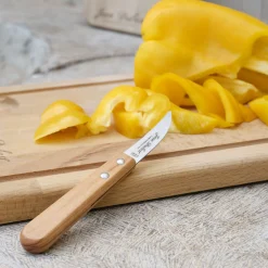 alinea Couteau De Cuisine*Couteau bec d'oiseau en inox et bois d'olivier 15,30cm - Naturel