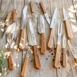 alinea Couteau De Cuisine*Couteau de cuisine en inox et bois d'olivier 28cm - Naturel