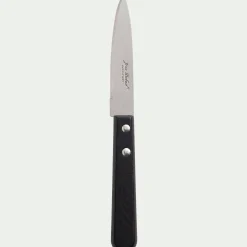 alinea Couteau De Cuisine*Couteau d'office en bois de hêtre et inox - Noir