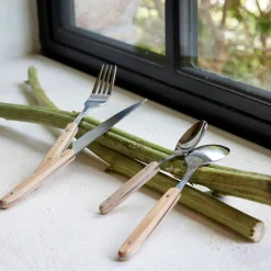 alinea Couvert De Table*Couteau en inox et manche en bois de hêtre - Naturel