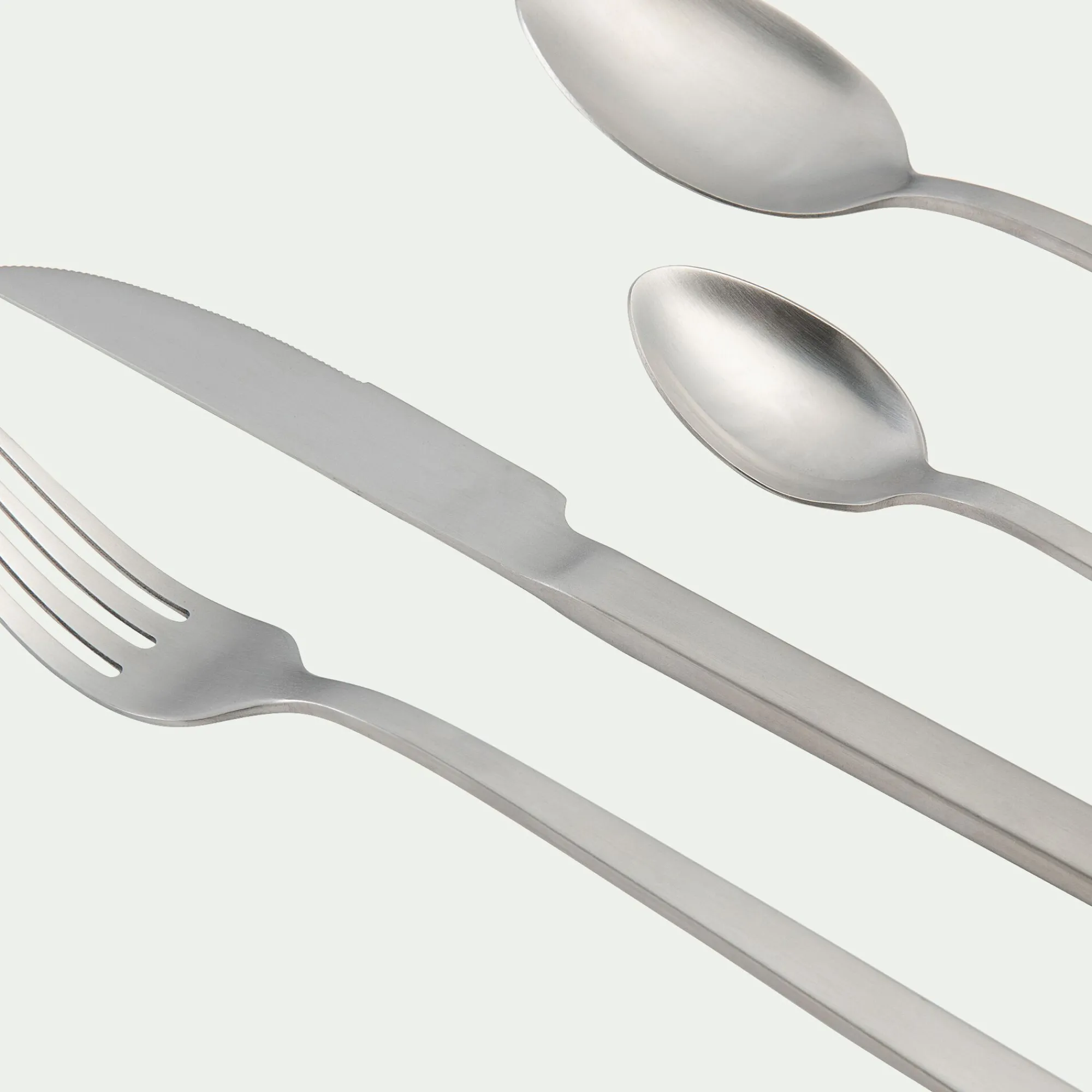 alinea Couvert De Table*Couteau en inox finition satinée - Argenté
