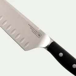 alinea Couteau De Cuisine*Couteau forgé japonais Santoku avec lame 18 cm en acier inoxydable
