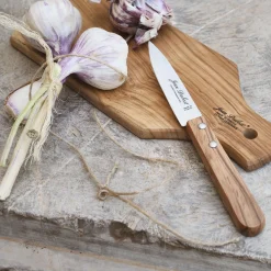 alinea Couteau De Cuisine*Couteau office en inox et bois d'olivier 18cm - Naturel