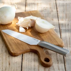 alinea Couteau De Cuisine*Couteau santoku en céramique - métallisé Gris