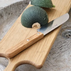 alinea Couteau De Cuisine*Couteau santoku en inox et bois d'olivier 28cm - Naturel