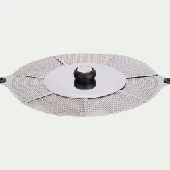 alinea Accessoire De Cuisson*Couvercle ajustable en inox - métallisé Gris