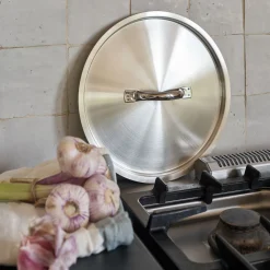 alinea Accessoire De Cuisson*Couvercle en inox De Buyer - argenté D24 cm |Argenté
