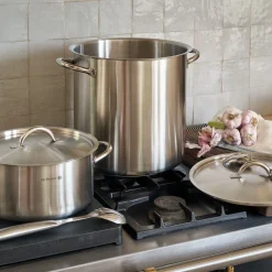 alinea Accessoire De Cuisson*Couvercle en inox De Buyer - argenté D24 cm |Argenté
