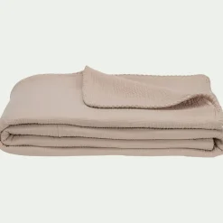 alinea Couvre-Lit*Couvre-lit en gaze de coton - alpilles 180x230cm Beige