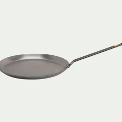 alinea Casserole, Poêle Et Sauteuse|Cuisson Spécifique*Crêpière en tôle De Buyer D26cm - Argenté