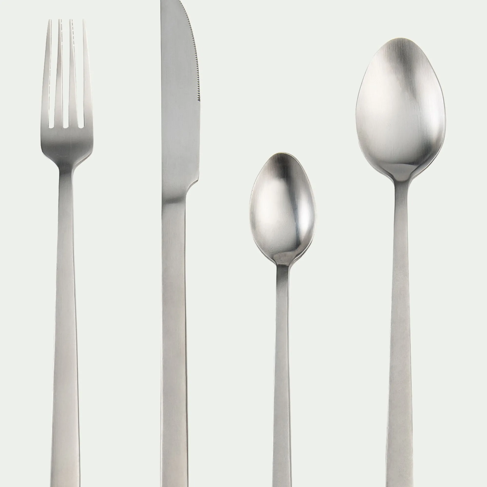 alinea Couvert De Table*Cuillère à café en inox finition satinée - Argenté