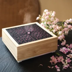 alinea Parfum D'Ambiance*Diffuseur aromatique électrique en bambou Naturel