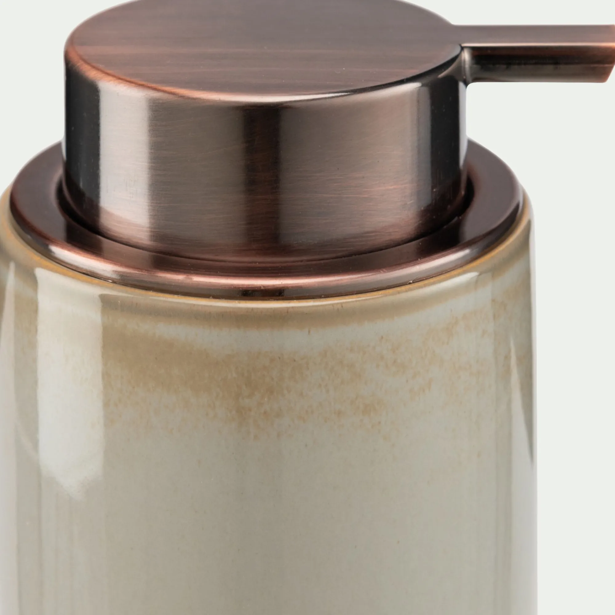 alinea Accessoire De Salle De Bain*Distributeur de savon en céramique - Gris