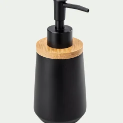 alinea Accessoire De Salle De Bain*Distributeur de savon en polyresine - Noir