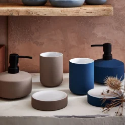 alinea Accessoire De Salle De Bain*Distributeur de savon en grès - Rose