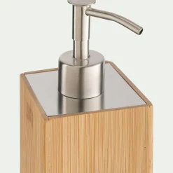 alinea Accessoire De Salle De Bain*Distributeur de savon en bambou - Naturel