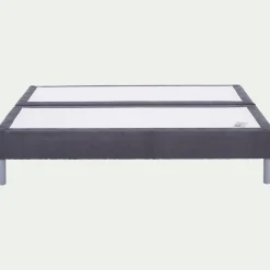 alinea Sommier Tapissier|Bultex*Double sommier tapissier Bultex à lattes - 160x200cm Gris