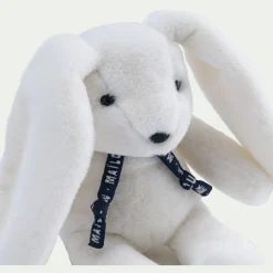 alinea Matelas Enfant|Peluche*Doudou lapin - H23cm Blanc