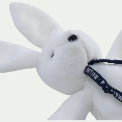 alinea Matelas Enfant|Peluche*Doudou lapin - H23cm Blanc
